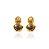 Elevate your style with our stunning Earrings. Crafted with exquisite attention to detail, these earrings feature captivating agate stones that add a touch of natural elegance to any outfit. Perfect for both casual and formal occasions, they effortlessly blend sophistication with versatility.  18k gold plated on stainless steel. All the earrings come in a beautiful jewelry pouch.
