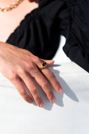 EASE RING - ONYX