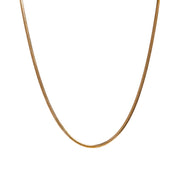 This accessory just makes sense! Our SENSE NECKLACE is the everyday, simple chain necklace you need. It's perfect for layering and is the perfect width size.  18k gold plated on stainless steel. Length: 16” Extender: 2” Width: 3mm All the necklaces come in a beautiful jewelry box.   